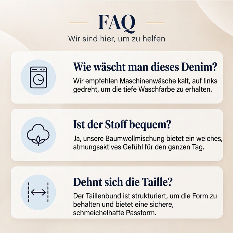 👖Weit geschnitten, bequem & schlankmachend – Damenjeans mit weitem Bein ✨