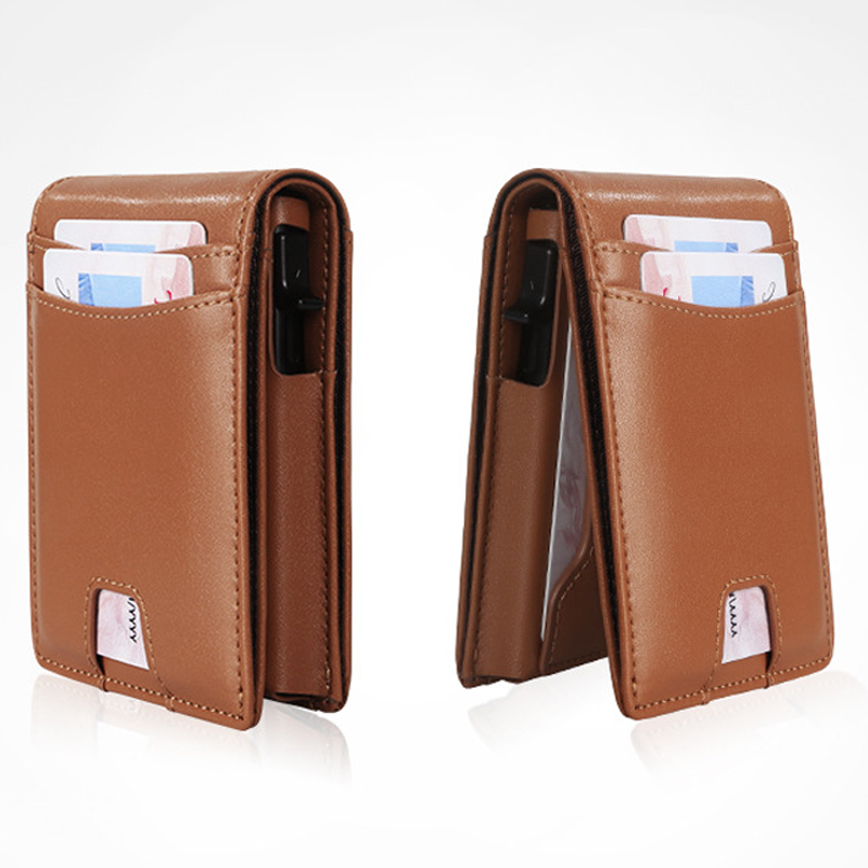 🛡️RFID-Schutz, Privatsphäre & Sicherheit – Minimalistische schmale RFID-Brieftasche ✨