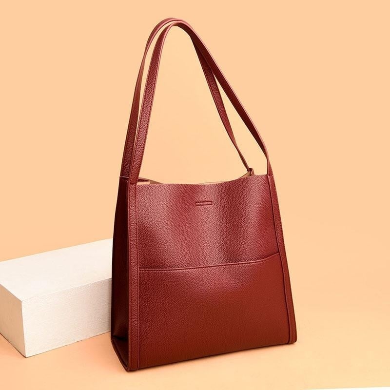 🔥👜Bestseller | Große Kapazität, Alltag – Ledertasche mit großem Fassungsvermögen