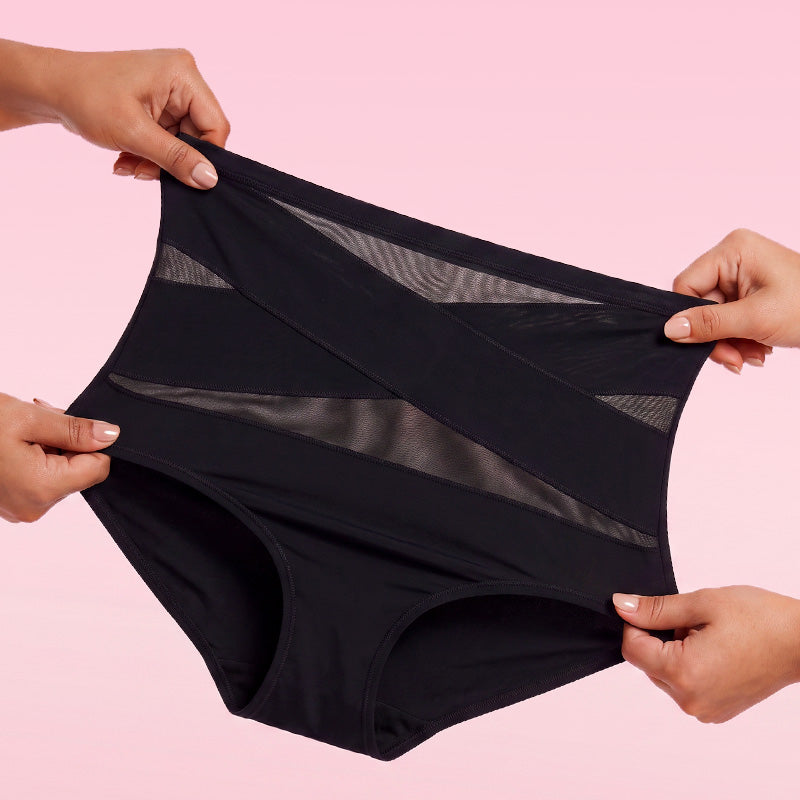 🌸Größen S–4XL, bequeme Passform – Damen High-Waist-Slips im 3er-Set ✨