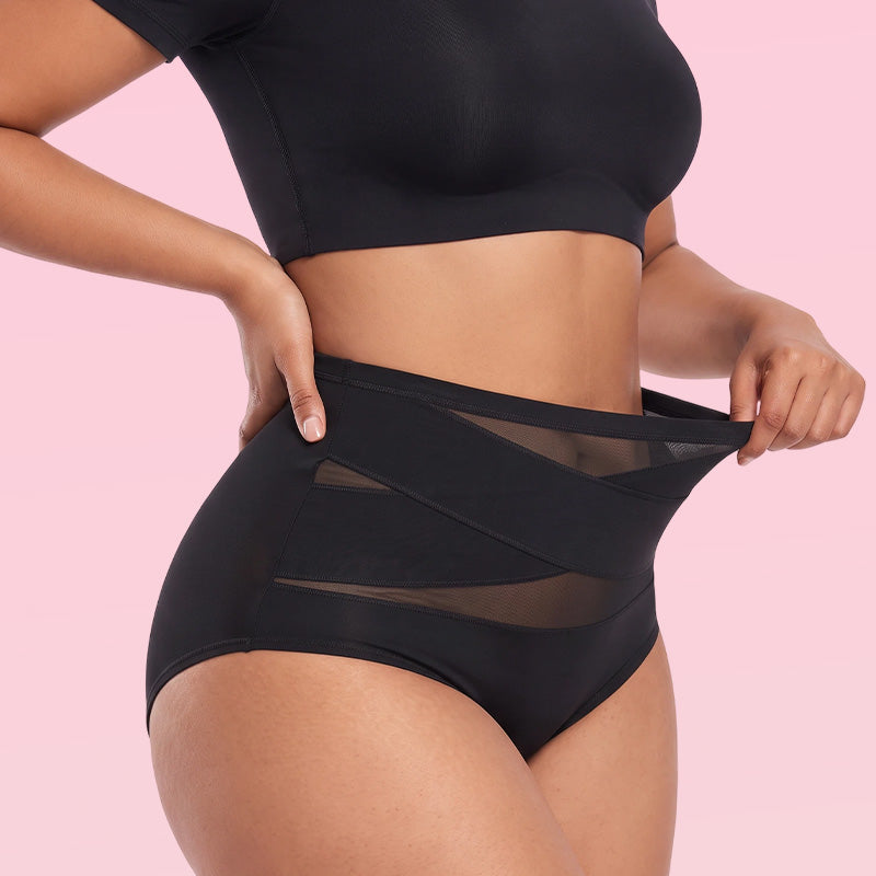 🌸Größen S–4XL, bequeme Passform – Damen High-Waist-Slips im 3er-Set ✨