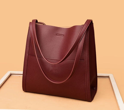 🔥👜Bestseller | Große Kapazität, Alltag – Ledertasche mit großem Fassungsvermögen