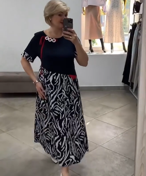 🔥👗 Елегантна уникална пачуърк рокля на жените 🌸