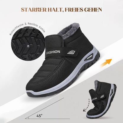 ❄️ Rutschfeste warme Winter-Sneaker zum Hineinschlüpfen | Kein kalter Fuß, kein Ausrutschen – Bequemer Halt für Schnee & Alltag ✨