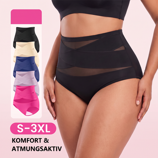 🌸Größen S–4XL, bequeme Passform – Damen High-Waist-Slips im 3er-Set ✨