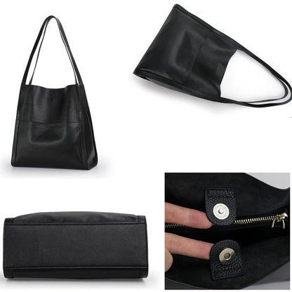 🔥👜Bestseller | Große Kapazität, Alltag – Ledertasche mit großem Fassungsvermögen