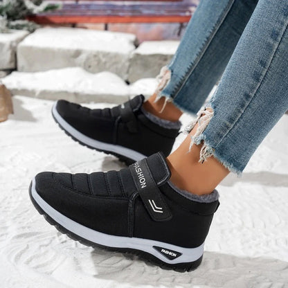 ❄️ Rutschfeste warme Winter-Sneaker zum Hineinschlüpfen | Kein kalter Fuß, kein Ausrutschen – Bequemer Halt für Schnee & Alltag ✨