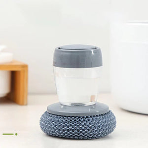 🧼 Кухненска сапунена щетка за ръчно натискане | Хигиена и лесно почистване! ✨