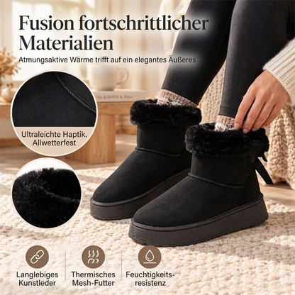 👍👢Von vielen Kunden gewählt | Wadenbetonte Silhouette, vielseitig – Damen-Winter-Plateaustiefel ❄️