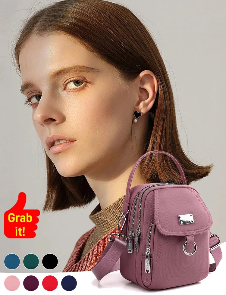 🔥👜Bestseller | Leicht & wasserdicht, praktisch für den Alltag – Kleine Nylon-Umhängetasche für Damen
