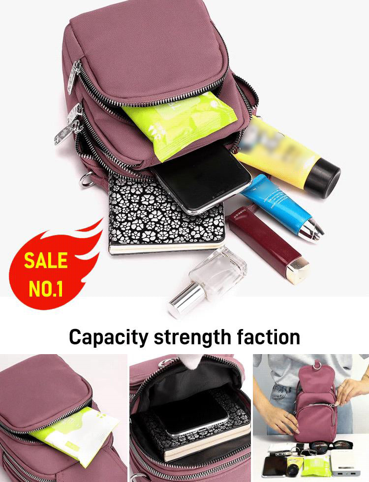 🔥👜Bestseller | Leicht & wasserdicht, praktisch für den Alltag – Kleine Nylon-Umhängetasche für Damen