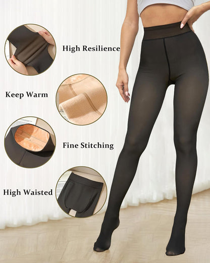 🔥Pile-Futter, Wärme für Herbst & Winter – Pile-Leggings mit einer Naht ✨