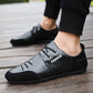 👞 49% отстъпка – Премиум италиански мъжки обувки за работа | Гъвкава гумена подметка, нисък ток, за мъже – С наложен платеж 🎯