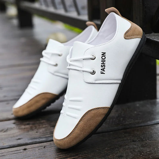 👞 49% отстъпка – Премиум италиански мъжки обувки за работа | Гъвкава гумена подметка, нисък ток, за мъже – С наложен платеж 🎯