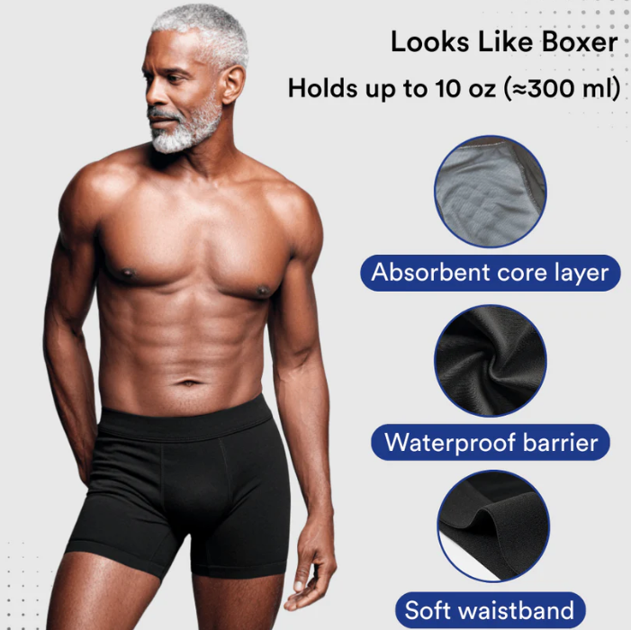 ⏰LETZTER TAG – 1 KAUFEN, 1 GRATIS ERHALTEN!!💝Ultra-saugfähige Inkontinenz-Boxershorts für Herren