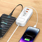 ⚡ Многофункционална бързозарядна контактрена табла - 2PD + 2USB | За дома, офиса и пътуванията
