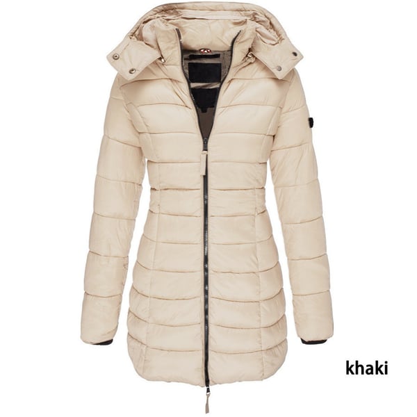 🖤Black Friday Sale 🧥 550er Gänsedaunen, extreme Wärme – Flare Daunenparka für Damen ✨