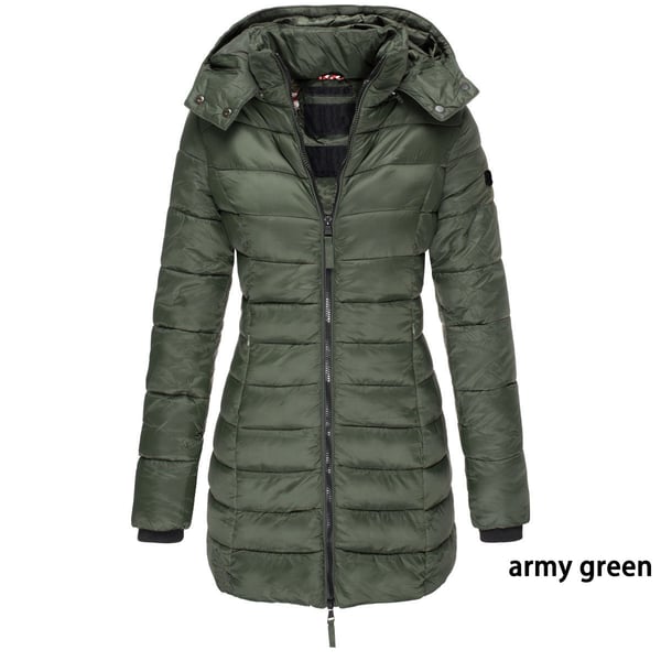 🖤Black Friday Sale 🧥 550er Gänsedaunen, extreme Wärme – Flare Daunenparka für Damen ✨