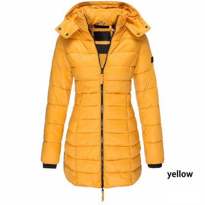 🖤Black Friday Sale 🧥 550er Gänsedaunen, extreme Wärme – Flare Daunenparka für Damen ✨