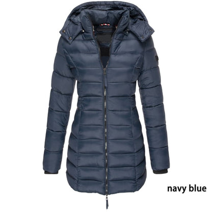 🖤Black Friday Sale 🧥 550er Gänsedaunen, extreme Wärme – Flare Daunenparka für Damen ✨