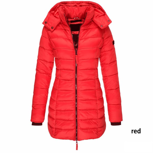🖤Black Friday Sale 🧥 550er Gänsedaunen, extreme Wärme – Flare Daunenparka für Damen ✨