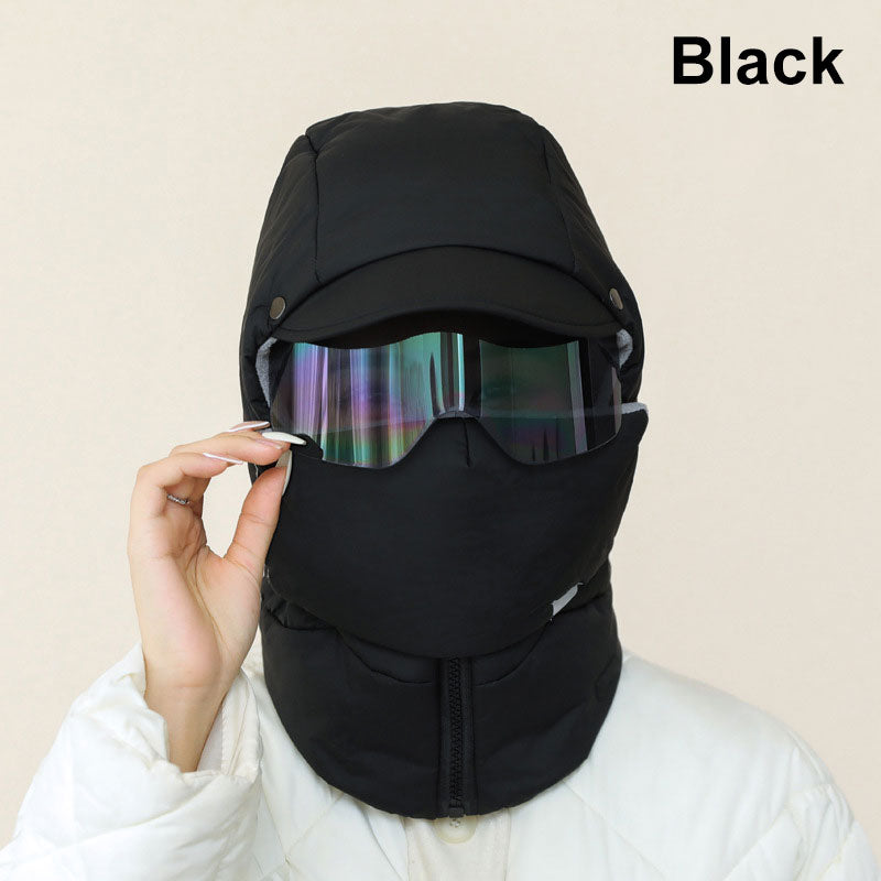 🕶️Höchster Windschutz, integrierte winddichte Brille – Winddichte Vollgesichts-Outdoor-Maske ✨