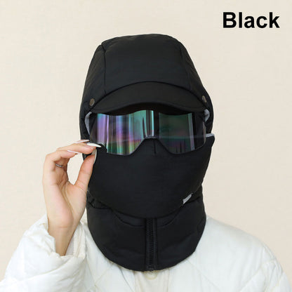 🕶️Höchster Windschutz, integrierte winddichte Brille – Winddichte Vollgesichts-Outdoor-Maske ✨