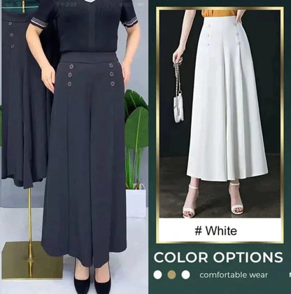 🎉【M-4XL】✨Стил плисирани панталони с широки крачоли