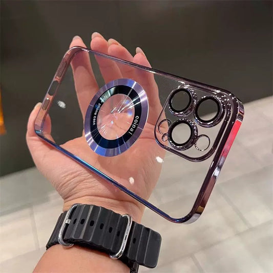 ✨Прозрачен магнитен калъф за iPhone