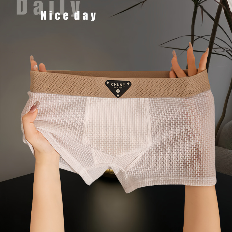 🌬️Geruchshemmend & nahtlos, rutschfest – Herren-Boxershorts ✨