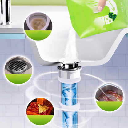 【✨1 + 2 безплатни】Мощен прах за почистване на тръби | Бързо разтваряне на тежки задръствания 🚿💥