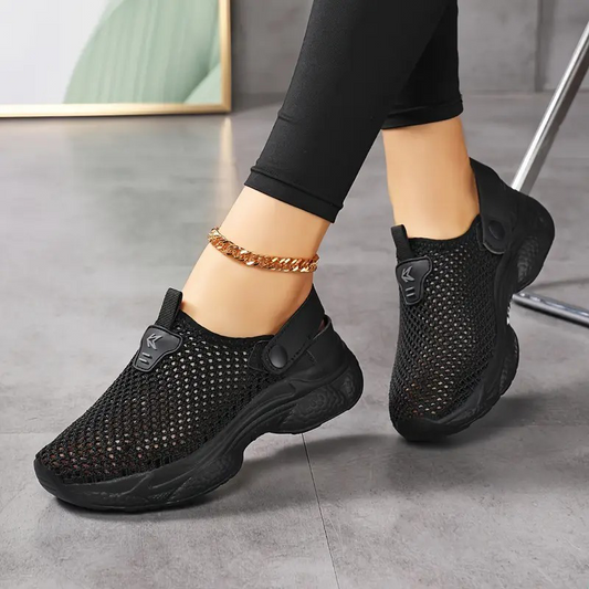 🌿【EU35-43】👟 Дишащи мрежести ежедневни маратонки за жени 🌸 | Леки, гъвкави, с мека стелка – идеални за разходка и спорт 🏃‍♀️