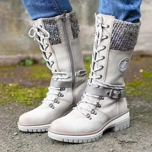 🔥 Дамски Водоустойчиви Снежни Ботуши до Коляно 👢 | Защита и Стил в Едно! ❄️