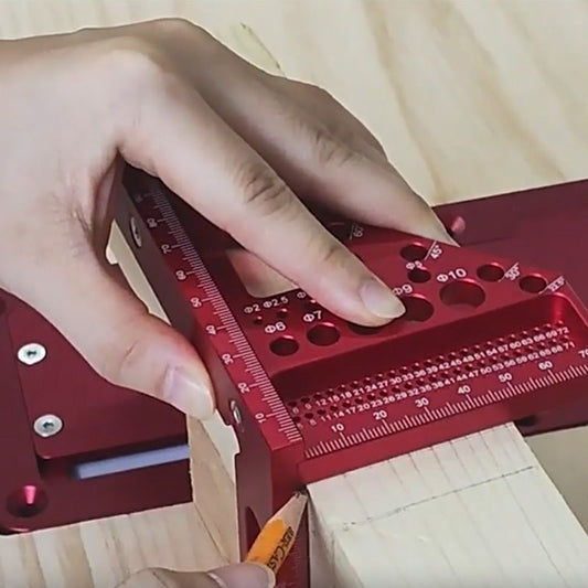 Алуминиев триъгълник квадрат за дървообработване