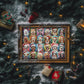 🎄 Коледен пъзел за любимци: 24-дневно предизвикателство със собаки и котки | 1000 части