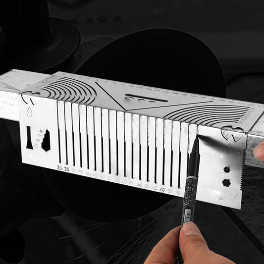 ✨ Маркировъчен инструмент за ъгли и дъги | Подходящ за метал, дърво и PVC 🎯