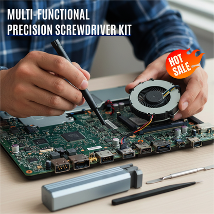 🛠️ Многофункционален прецизен комплект отвертки | Професионални инструменти за всякакви задачи! ⚙️
