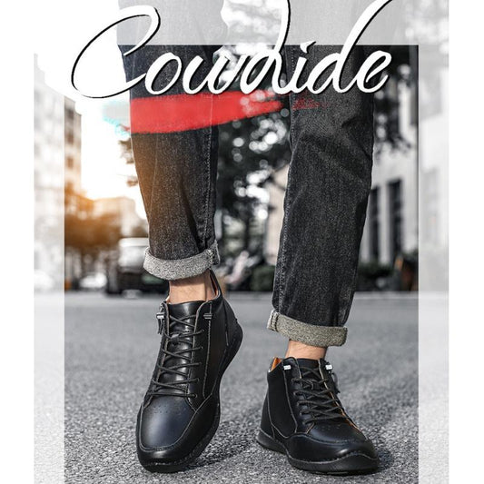 👟 Мъжки Casual High-Top Модерни Обувки | Стил и Комфорт за Всеки Ден! ✨