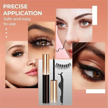 👁️ Двойно предназначение Магнитна Туша за Мигли | Гъста и Естествена Гледка! ✨