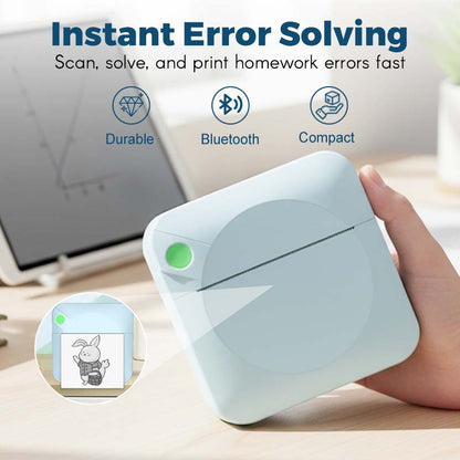 🖨️ Мини портативен Bluetooth термичен принтер | За бележки, списъци и творчество в движение