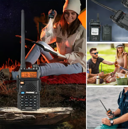 📡 UV-5R Ham Radio Дълъг обхват двупосочно радио Интерком с двойна честота