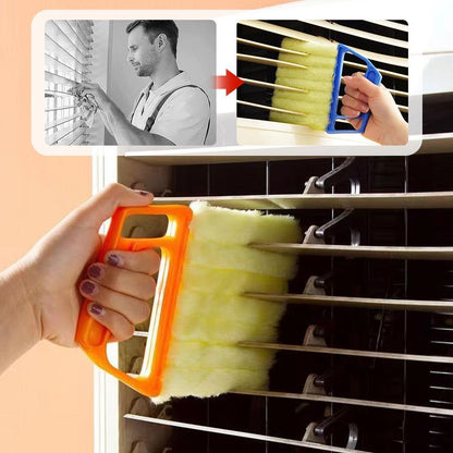 🔧 Adjustable Blind Cleaning Tool | 7-Finger Design for Slats & Narrow Gaps