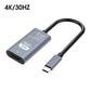 📱 4K HD Type-C към HDMI дисплей адаптер | Високоскоростна синхронизация на видео и аудио