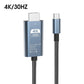 📱 4K HD Type-C към HDMI дисплей адаптер | Високоскоростна синхронизация на видео и аудио
