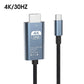 📱 4K HD Type-C към HDMI дисплей адаптер | Високоскоростна синхронизация на видео и аудио