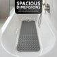🛁 40„x16“ Неплъзгаща се постелка за вана с вендузи | Изключително голяма противоплъзгаща се подложка за душ и вана