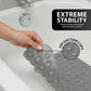🛁 40„x16“ Неплъзгаща се постелка за вана с вендузи | Изключително голяма противоплъзгаща се подложка за душ и вана