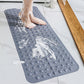 🛁 40„x16“ Неплъзгаща се постелка за вана с вендузи | Изключително голяма противоплъзгаща се подложка за душ и вана