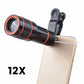 🔭 12X Telephoto Lens for Smartphones | Professional Zoom Photography Kit with Tripod – Capture Distant Shots Like a Pro 📱✨