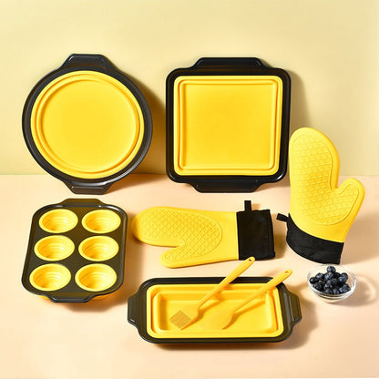 8-Piece Silicone Bakeware Set